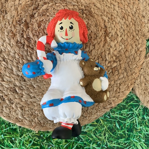 Kurt Adler, Raggedy Ann stocking hanger, EUC - Picture 6 of 11